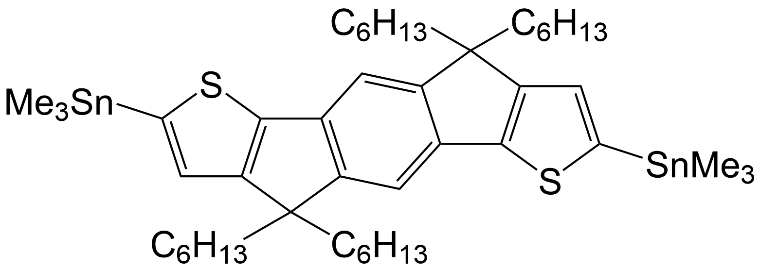 (4,4,9,9-四己基-4,9-二氢-s-引达省并[1,2-b:5,6-b']二噻吩-2,7-二基)双三甲基锡/2247825-00-7